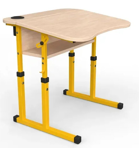 Стіл учнівський Оптима регул. №4-6/600х500 МФ Вересень.